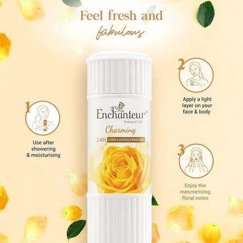 Texture – Enchanteur Elegant Perfumed Talc