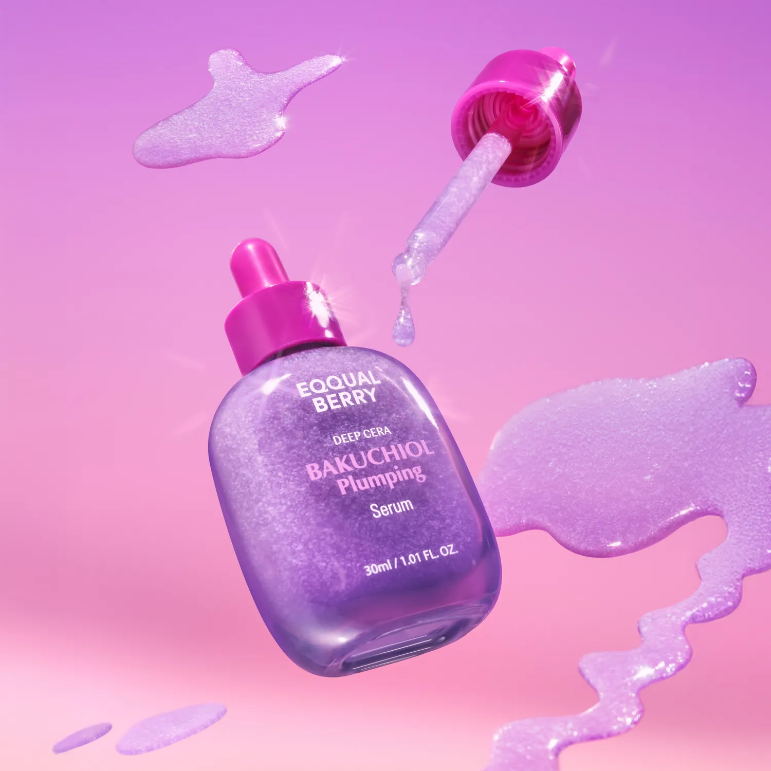 EQQAL BERRY Bakuchiol Serum – Texture/Finish