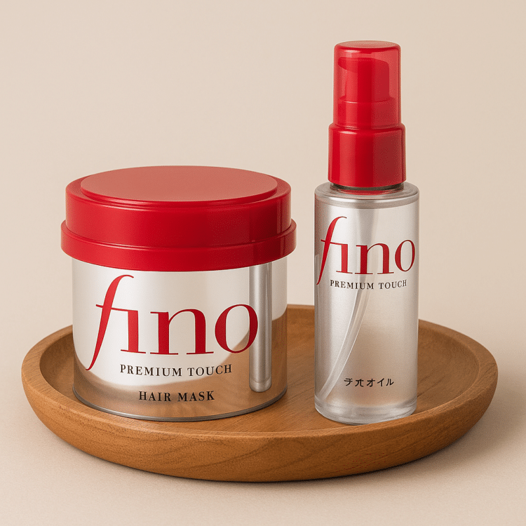 Fino Premium Touch Hair Care Bundle – Hair Mask and Hair Oil product photo