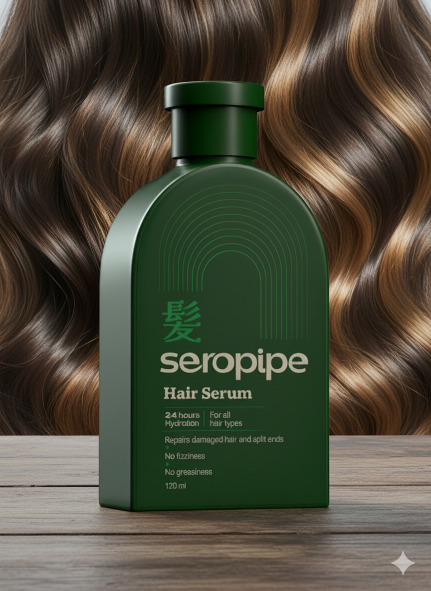 Seropipe Hair Serum – Texture/Finish