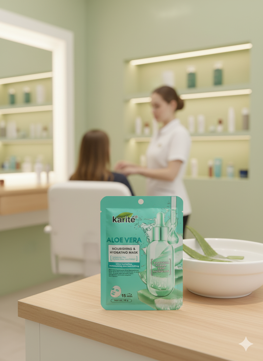 Karité Aloe Vera Mask – Texture/Essence