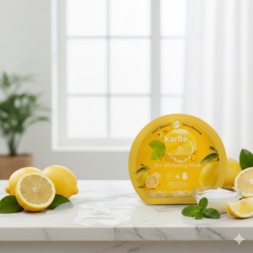 Karité Vitamin C Mask – Texture/Essence
