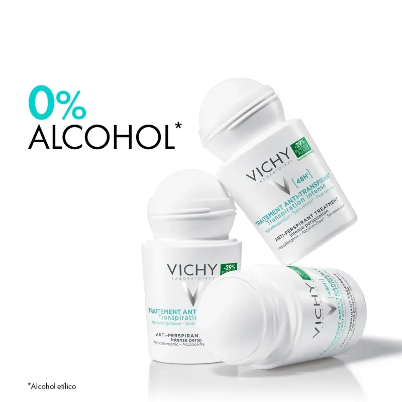 Vichy 48H Anti-Perspirant Roll-On – Texture/Finish