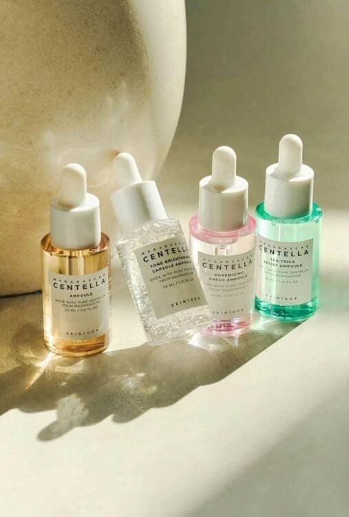 SKIN1004 Madagascar Centella Ampoule Kit – texture close-up