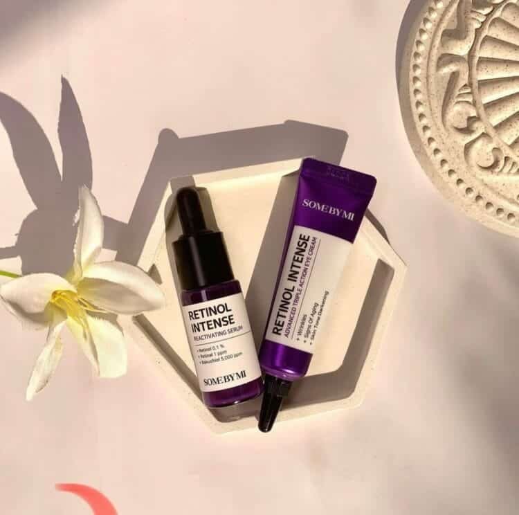 SOMEBYMI Retinol Intense Trial Kit – texture close-up