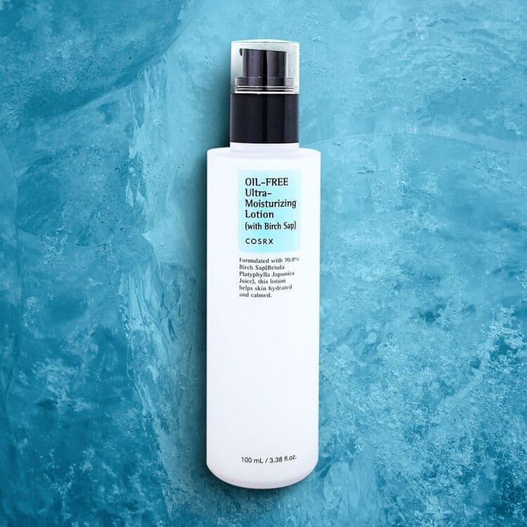 COSRX Oil-Free Ultra-Moisturizing Lotion with Birch Sap – texture close-up