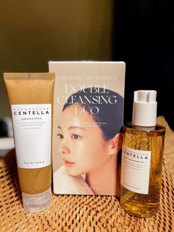 MADAGASCAR CENTELLA – DOUBLE CLEANSING DUO texture close-up