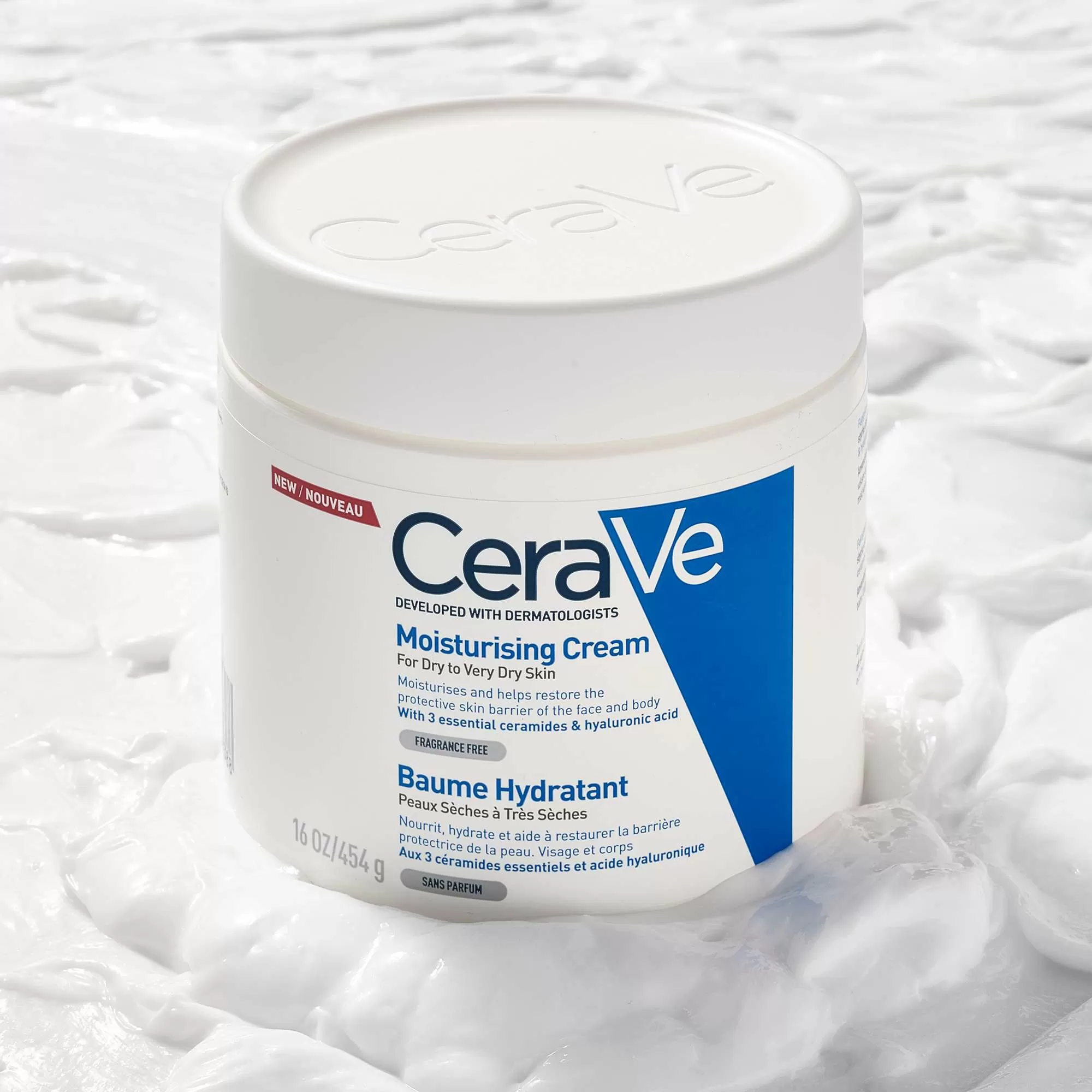 CeraVe Moisturising Cream texture