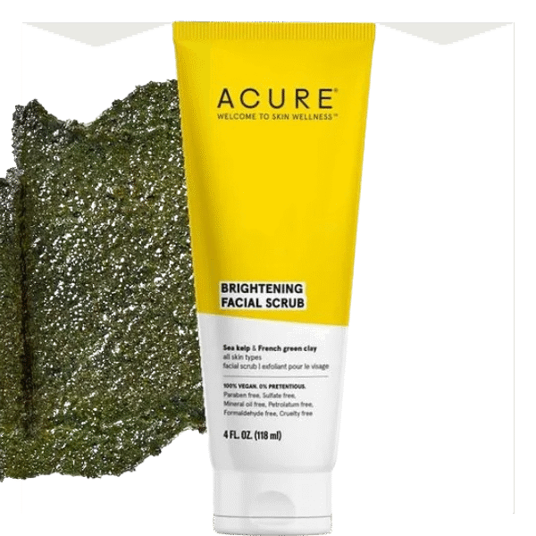 Acure Brightening Facial Scrub (118ml)