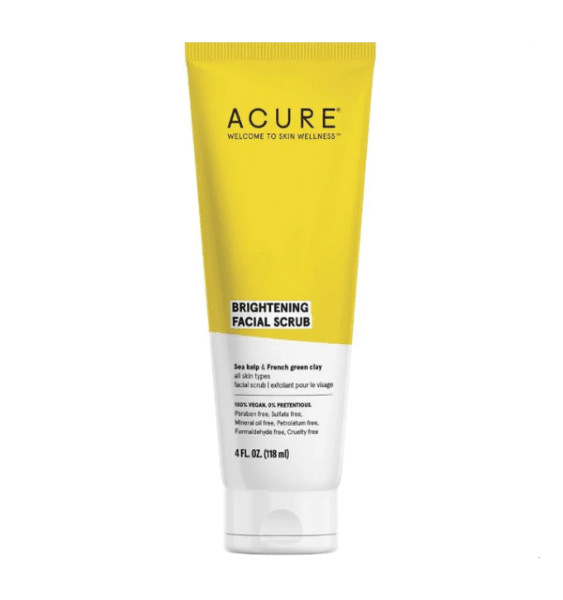 Acure Brightening Facial Scrub (118ml)