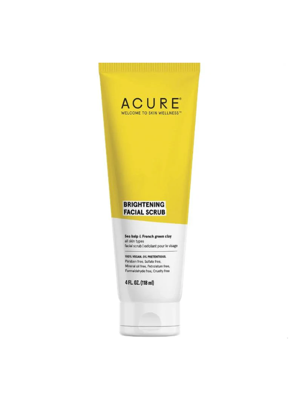 Acure Brightening Facial Scrub (118ml)