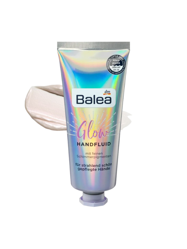 Balea Glow Hand Fluid – Mit Feinen Schimmerpigmenten (With Fine Shimmer Pigments) - Image 2