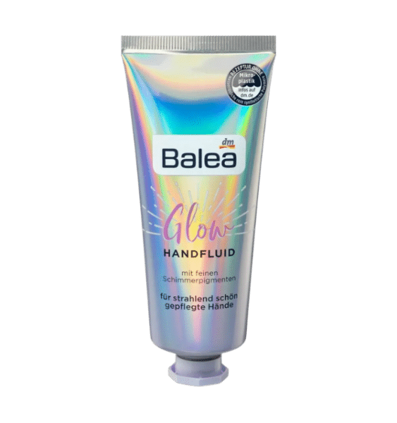 Balea Glow Hand Fluid – Mit Feinen Schimmerpigmenten (With Fine Shimmer Pigments)