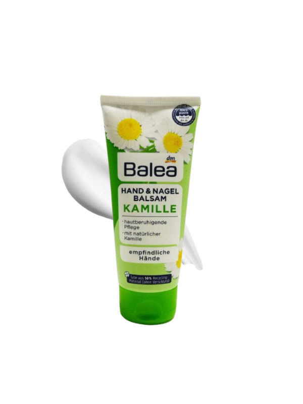 Balea Hand & Nagel Balsam Kamille – Hand & Nail Balm with Natural Chamomile - Image 2