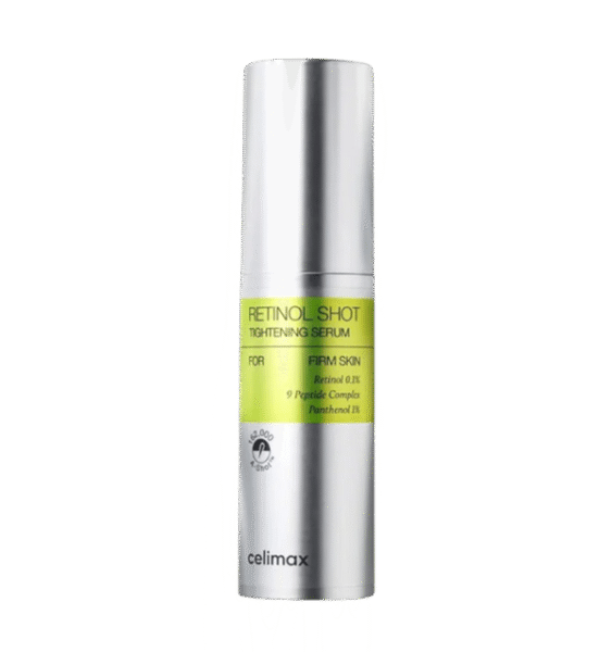 Celimax Retinol Shot Tightening Serum (Retinol 0.1% + 9 Peptide Complex + Panthenol 1%)