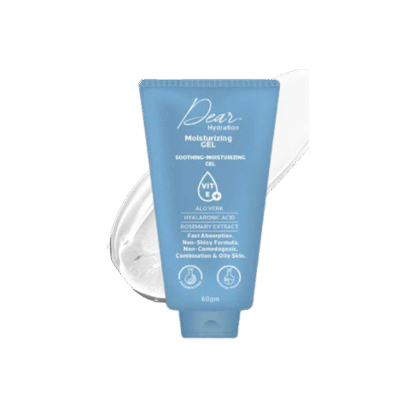 Dear Hydration Moisturizing Gel – Soothing & Moisturizing Gel with Aloe Vera, Hyaluronic Acid & Rosemary Extract (60g)