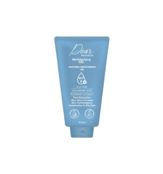 Dear Hydration Moisturizing Gel – Soothing & Moisturizing Gel with Aloe Vera, Hyaluronic Acid & Rosemary Extract (60g)