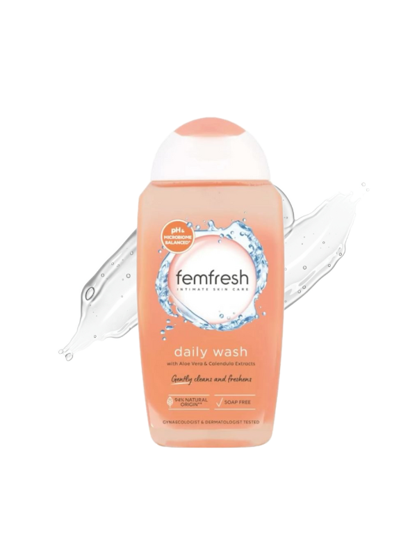 Femfresh Intimate Skin Care Daily Wash with Aloe Vera & Calendula Extracts - Image 2