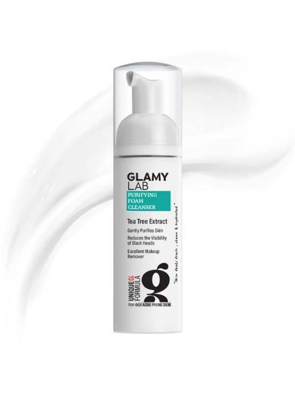 Glamy Lab Purifying Foam Cleanser – Tea Tree Extract - Image 2