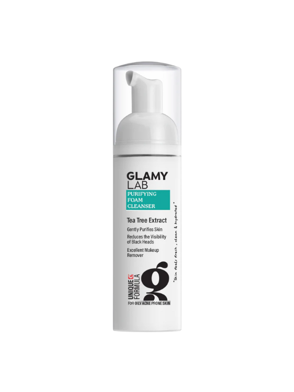 Glamy Lab Purifying Foam Cleanser – Tea Tree Extract