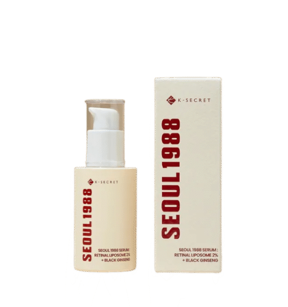 K-Secret Seoul 1988 Serum: Retinal Liposome 2% + Black Ginseng