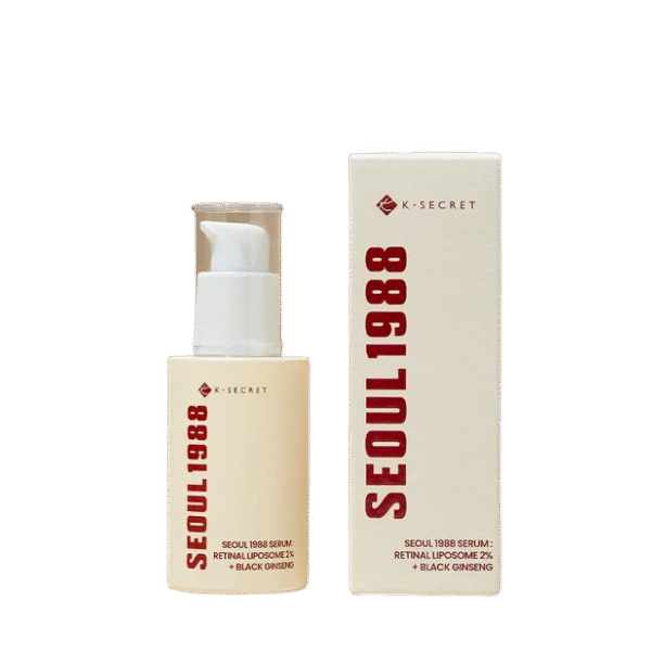 K-Secret Seoul 1988 Serum: Retinal Liposome 2% + Black Ginseng