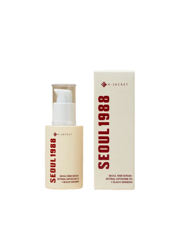 K-Secret Seoul 1988 Serum: Retinal Liposome 2% + Black Ginseng