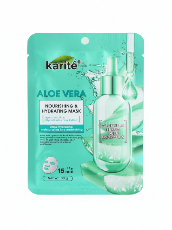Karité Aloe Vera Nourishing & Hydrating Mask (30g)