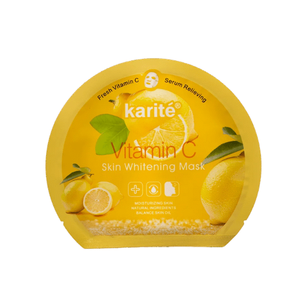 Karité Vitamin C Skin Whitening Mask (Fresh Vitamin C – Serum Relieving)