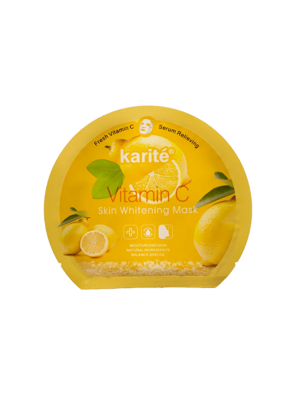 Karité Vitamin C Skin Whitening Mask (Fresh Vitamin C – Serum Relieving)