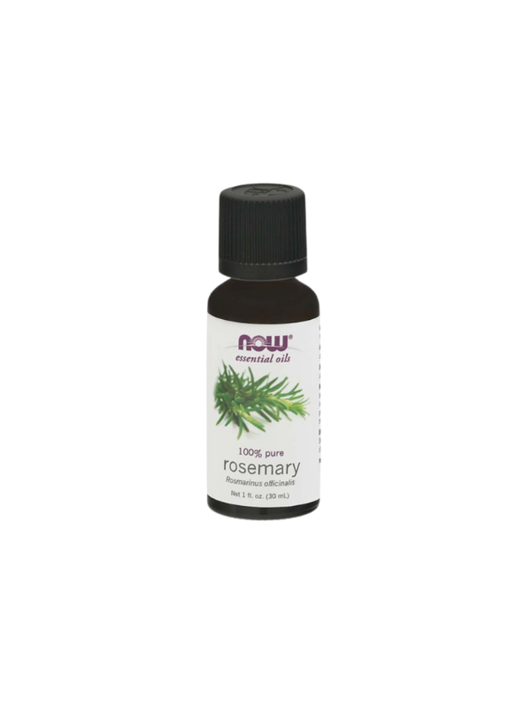 NOW Essential Oils 100% Pure Rosemary Oil (Rosmarinus officinalis) – 30ml / 1 fl. oz.