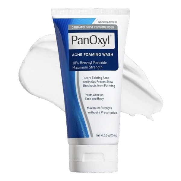 PanOxyl Acne Foaming Wash 10% Benzoyl Peroxide (156g)