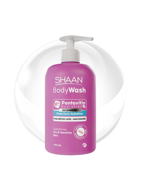 SHAAN Body Wash – Deep Body Hydration (Pink Edition) - Image 2