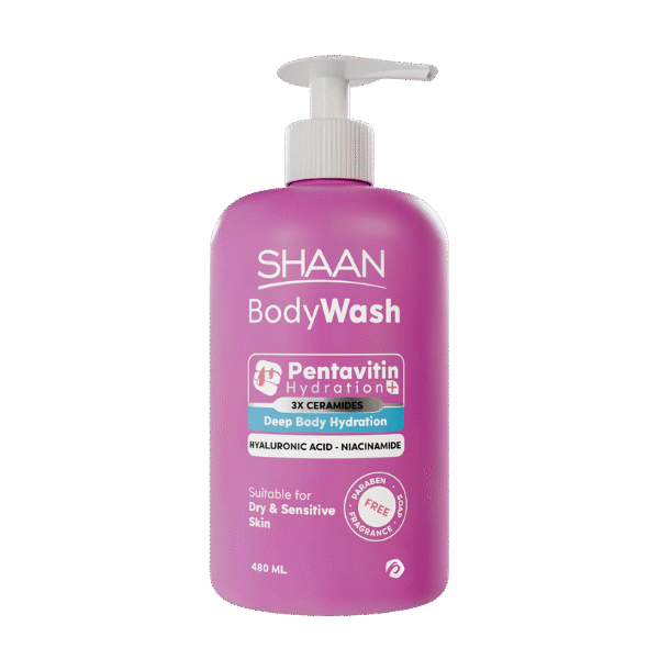 SHAAN Body Wash – Deep Body Hydration (Pink Edition)
