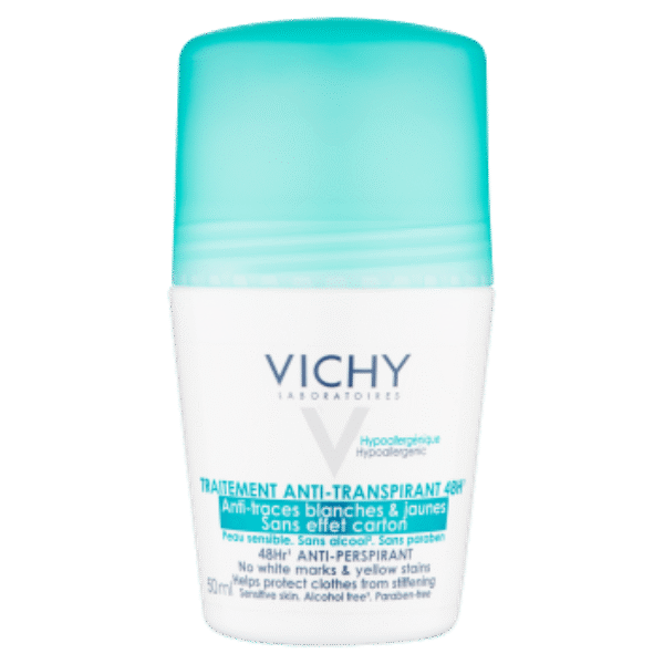 Vichy 48H Anti-Perspirant Deodorant Roll-On for Sensitive Skin
