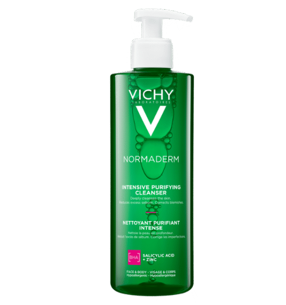 Vichy Normaderm Intensive Purifying Cleanser (with Salicylic Acid & Zinc)