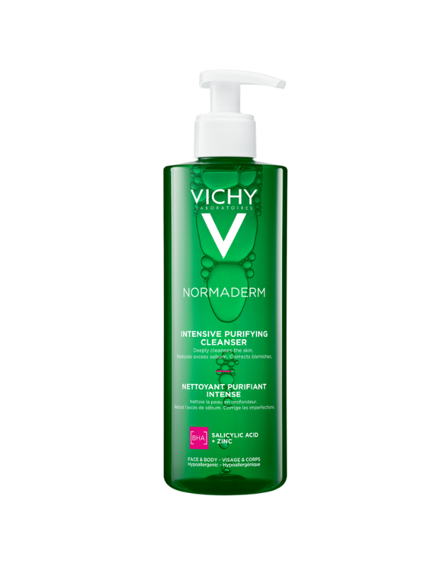 Vichy Normaderm Intensive Purifying Cleanser (with Salicylic Acid & Zinc)