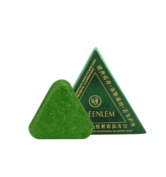 GREENLEM Usman Grass Black Hair Nourishing Shampoo Soap