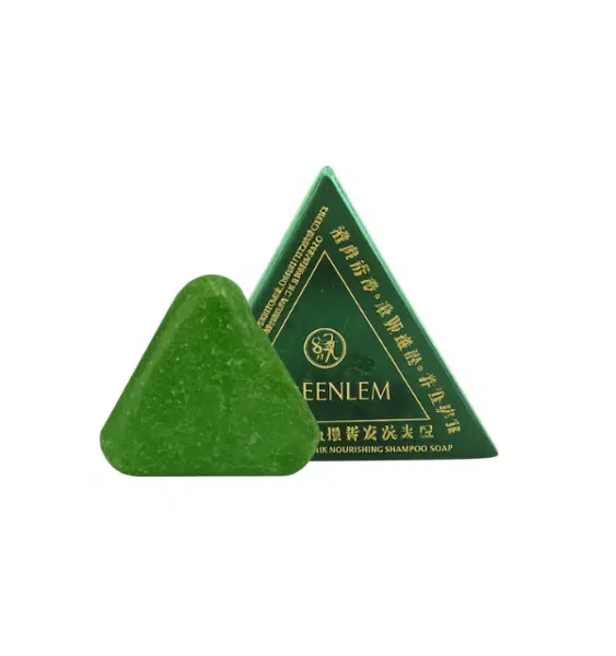 GREENLEM Usman Grass Black Hair Nourishing Shampoo Soap