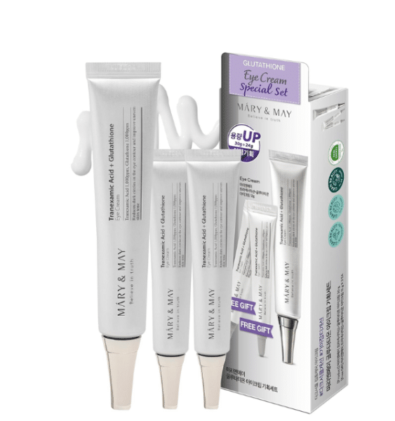 Mary&May Tranexamic Acid + Glutathione Eye Cream Special Set